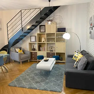 Appartement La Bonneterie Grand Part Dieu De Charme Pour 8 Personnes, Lyon